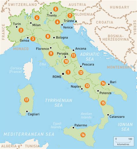 cities in italy names